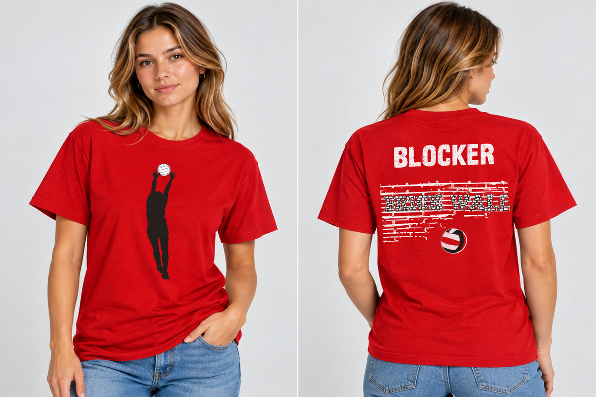 Red Blocker Brick Wall