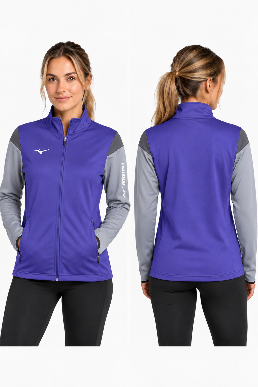 Mizuno Full Zip fitted jacket WOMEN'S