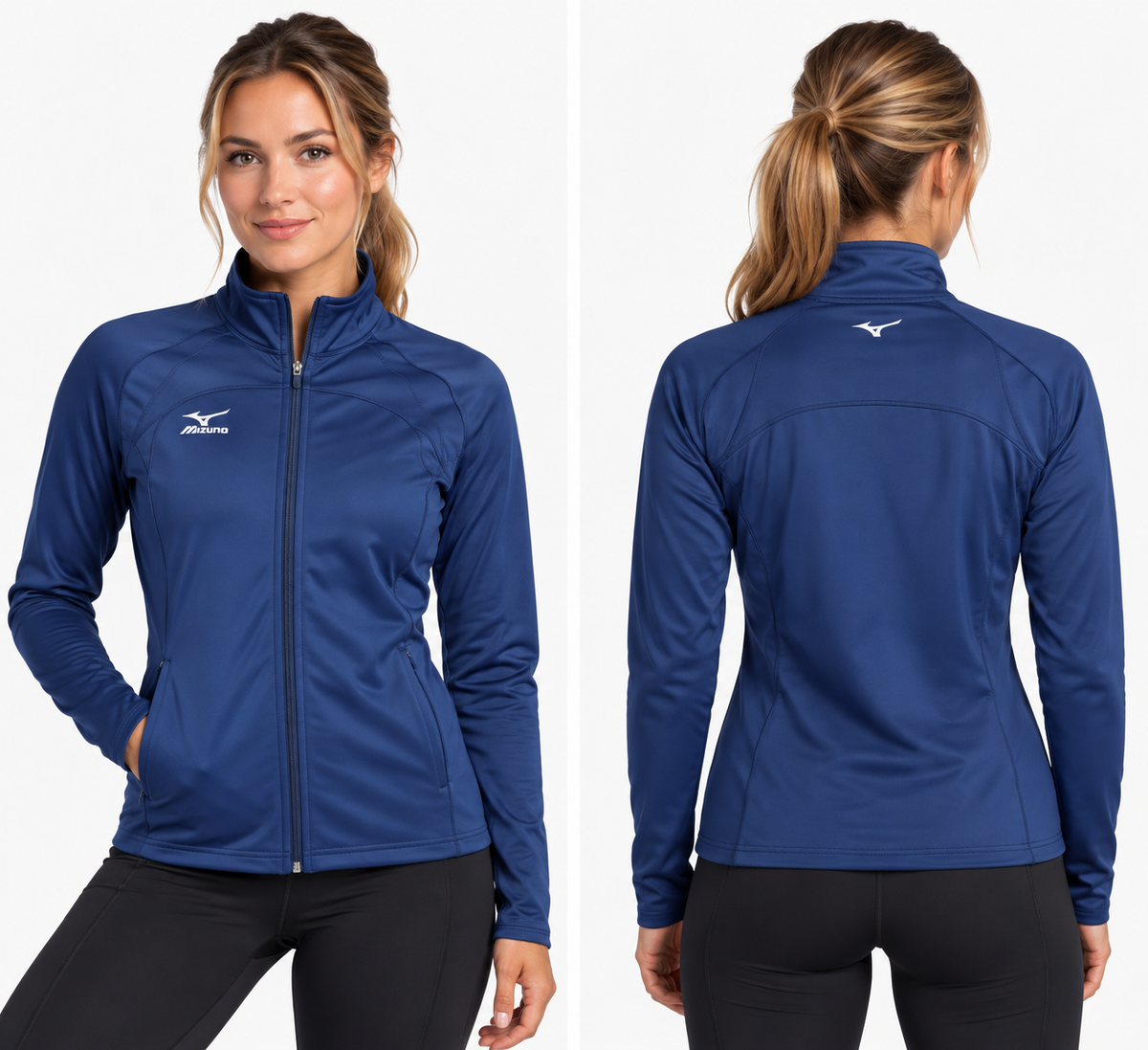 Mizuno Full Zip fitted jacket WOMEN'S